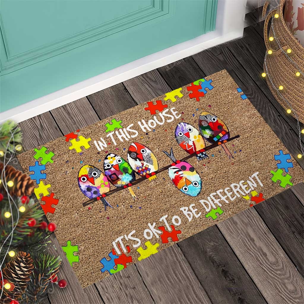 In this house it's ok to be different doormat