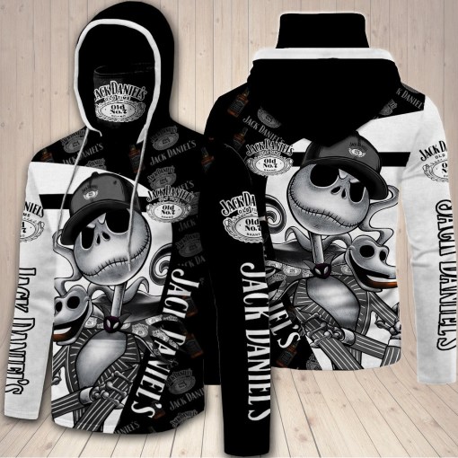 Jack Skellington Jack Daniel’s 3d hoodie – LIMITED EDITION