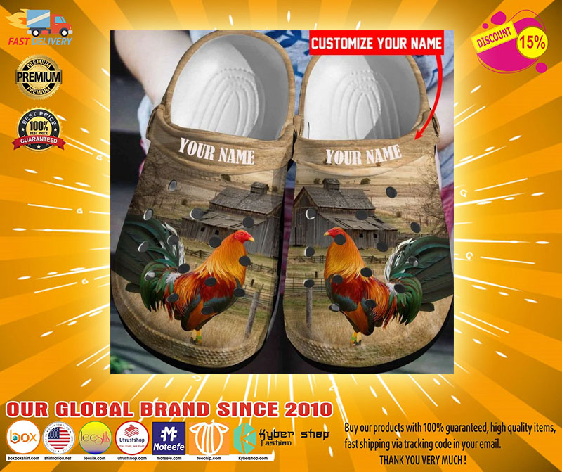 Rooster croc shoes crocband clog2