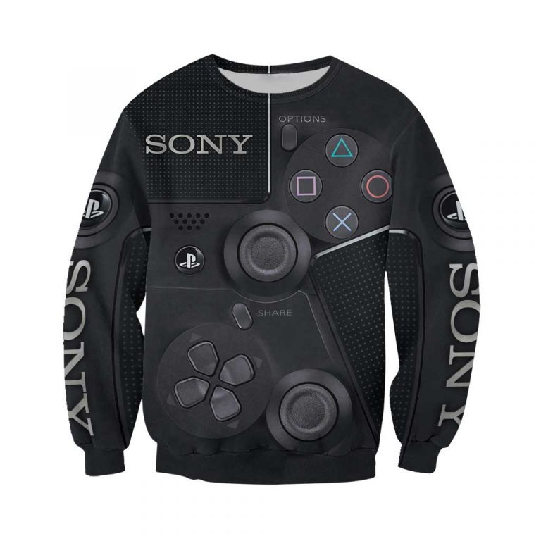 Sony Dualshock 4 3D all over print hoodie2