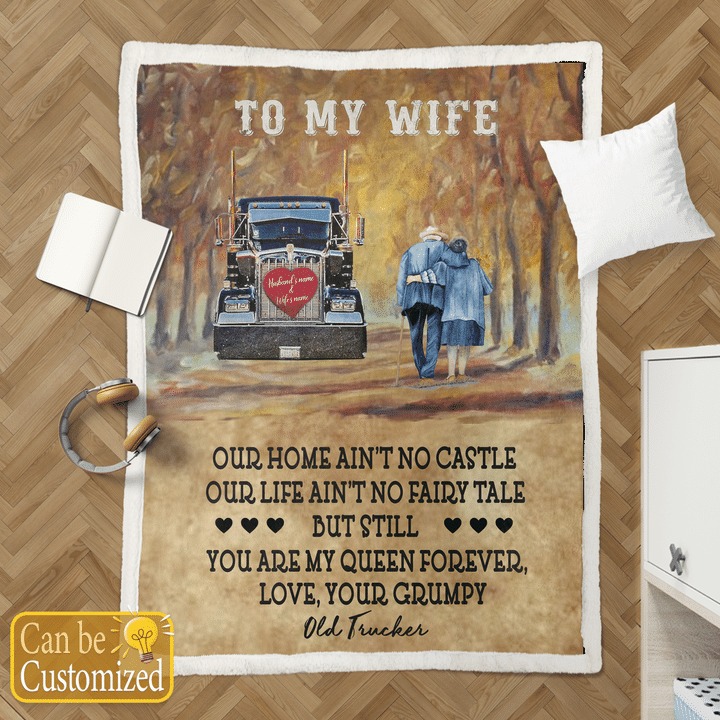 To my wife our home doesn't no castle BLANKET