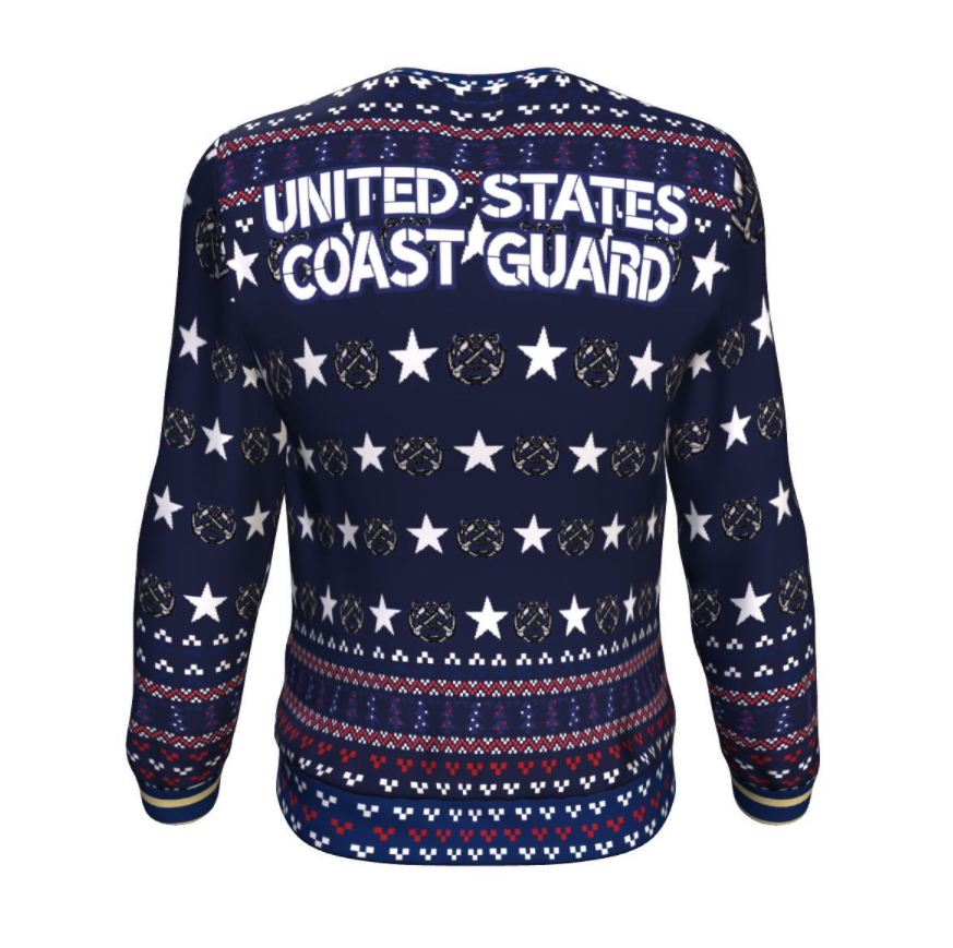 United States coast guard ugly sweater 1
