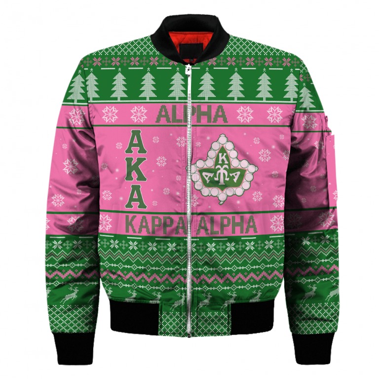 Alpha kappa alpha christmas all over print 3d hoodie4