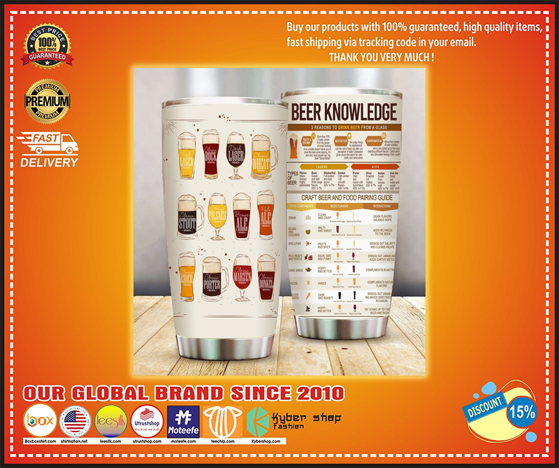 Beer Knowledge Tumbler – LIMITED EDITION BBS