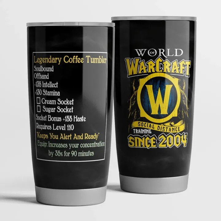 Legendary coffee world of warcraft tumbler4