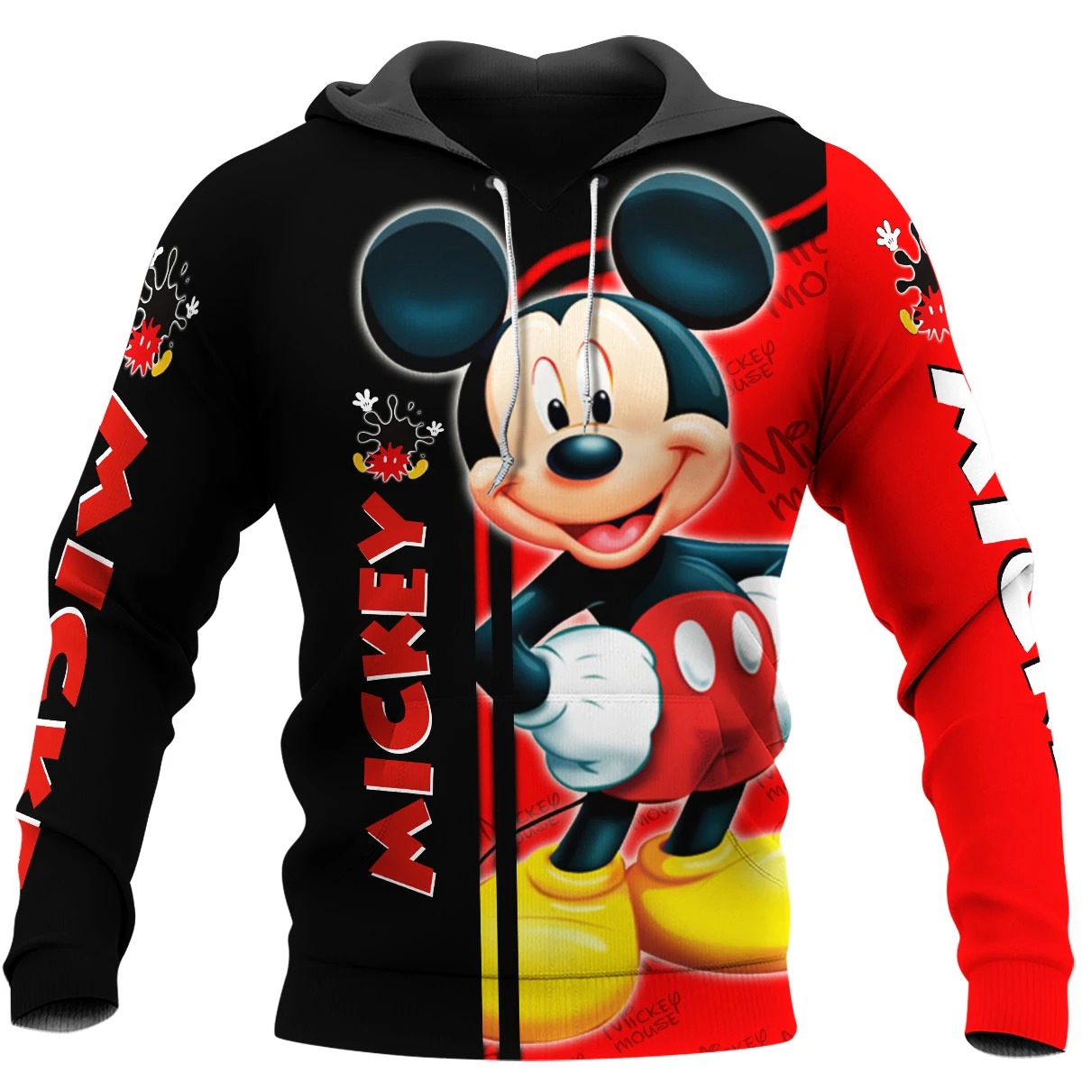 Mickey disney 3d hoodie and zip hoodie 3