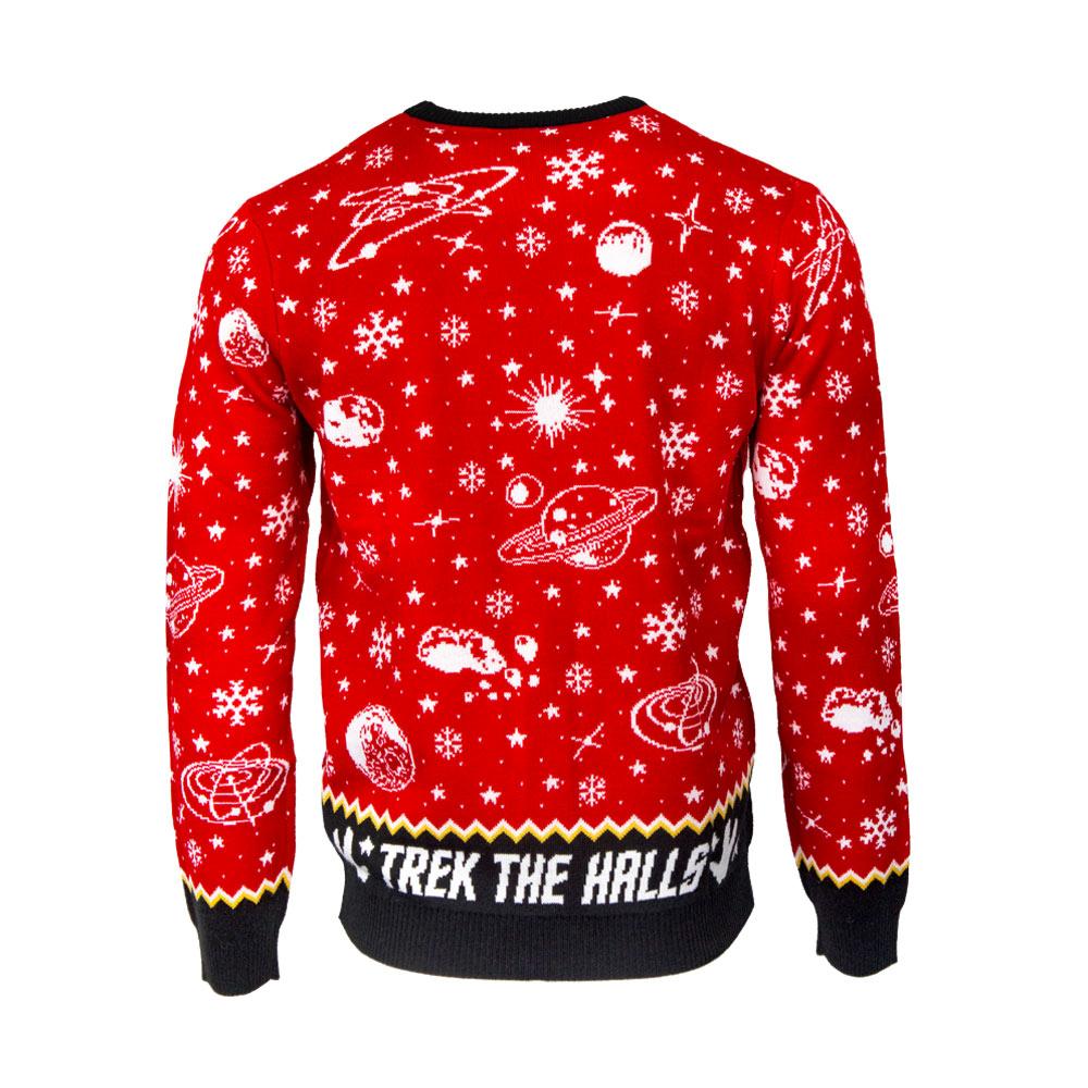 Star Trek Beam Me Up Santa christmas sweater- pic 3
