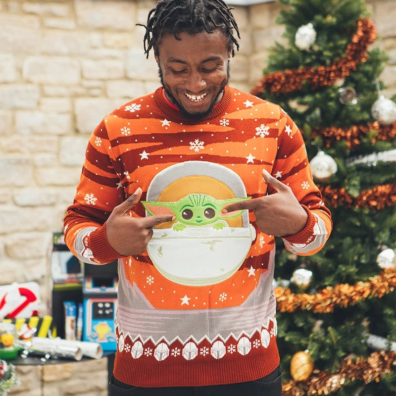 Star wars the child baby yoda christmas sweater- pic 1