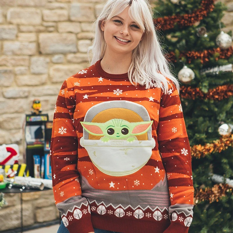 Star wars the child baby yoda christmas sweater- pic 2
