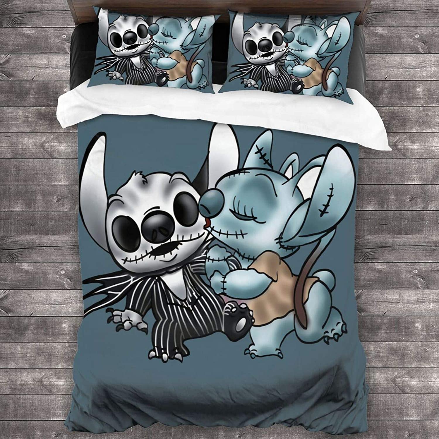 Stitch & Angel The Nightmare Before Christmas Bedding Set