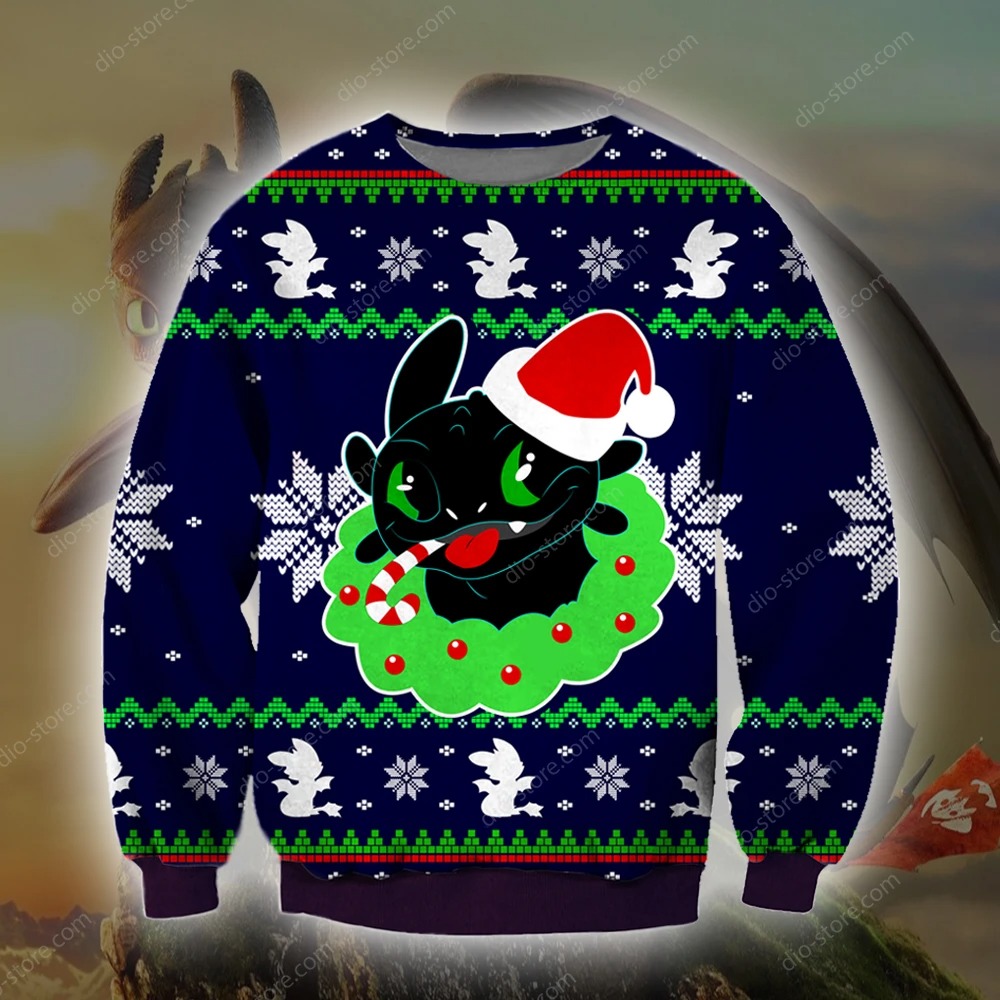 TOOTHLESS KNITTING PATTERN UGLY SWEATER