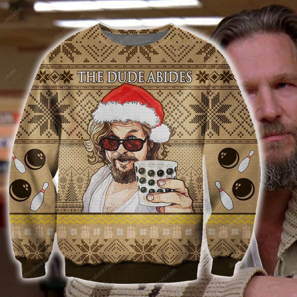 The dude abides Christmas sweater2