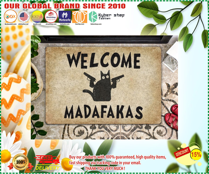 WELCOME MADAFAKAS doormat 2