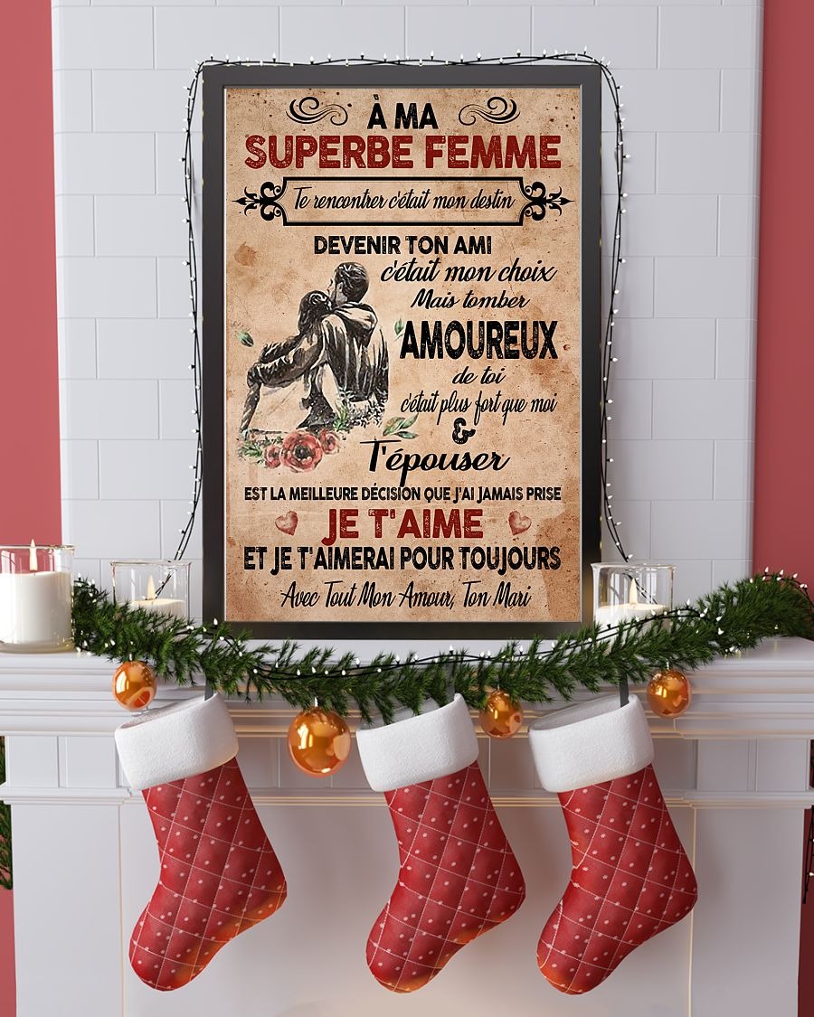 A ma superbe femme poster – LIMITED EDITION BBS