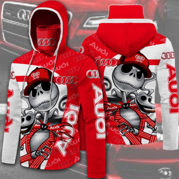 Audi Hoodie With Gaiter 3d hoodie