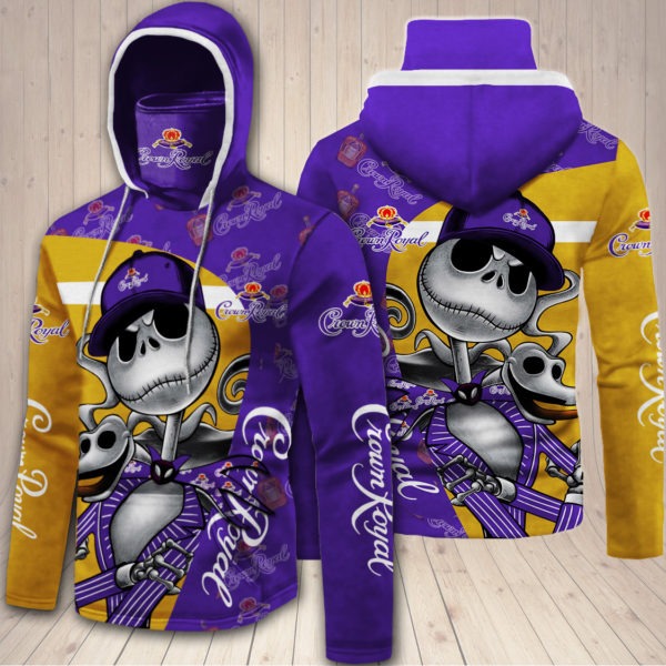 Crown Royal Hoodie With Gaiter 3d hoodie