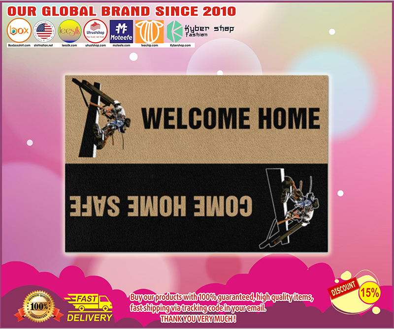 Lineman welcome home doormat – LIMITED EDITION BBS