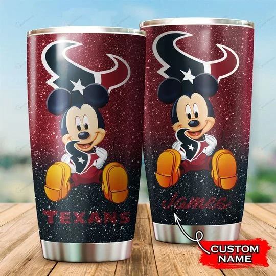 Mickey Mouse Houston Texans Tumbler – LIMITED EDITION