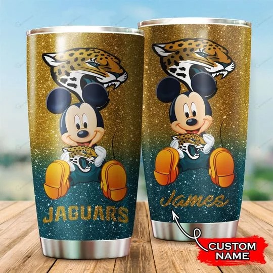 Mickey Mouse Jacksonville Jaguars Tumbler