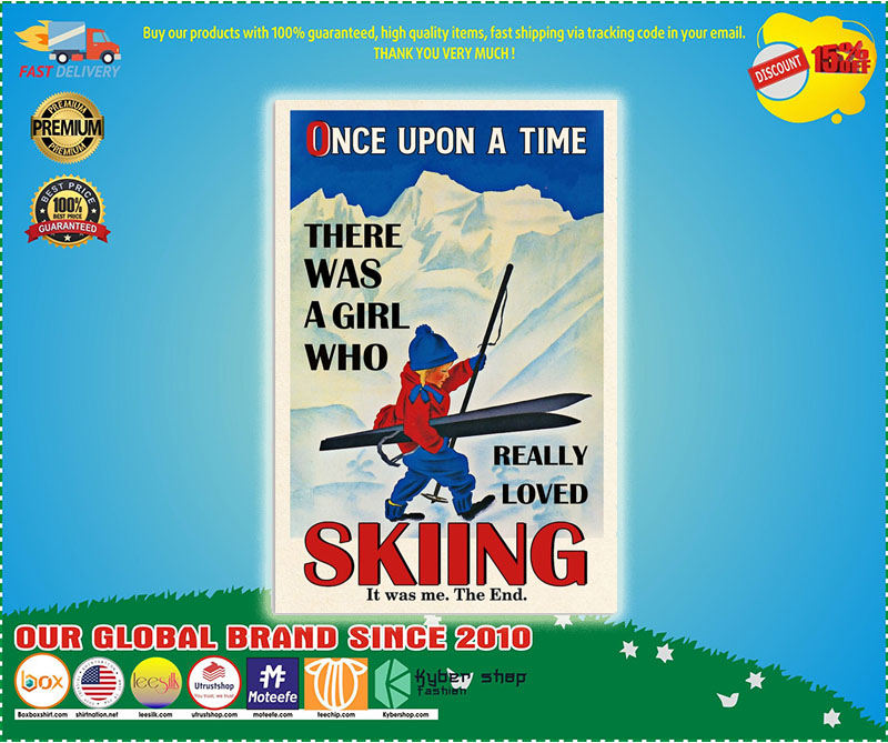Once upon the time There was a girl who love Skiing poster 2