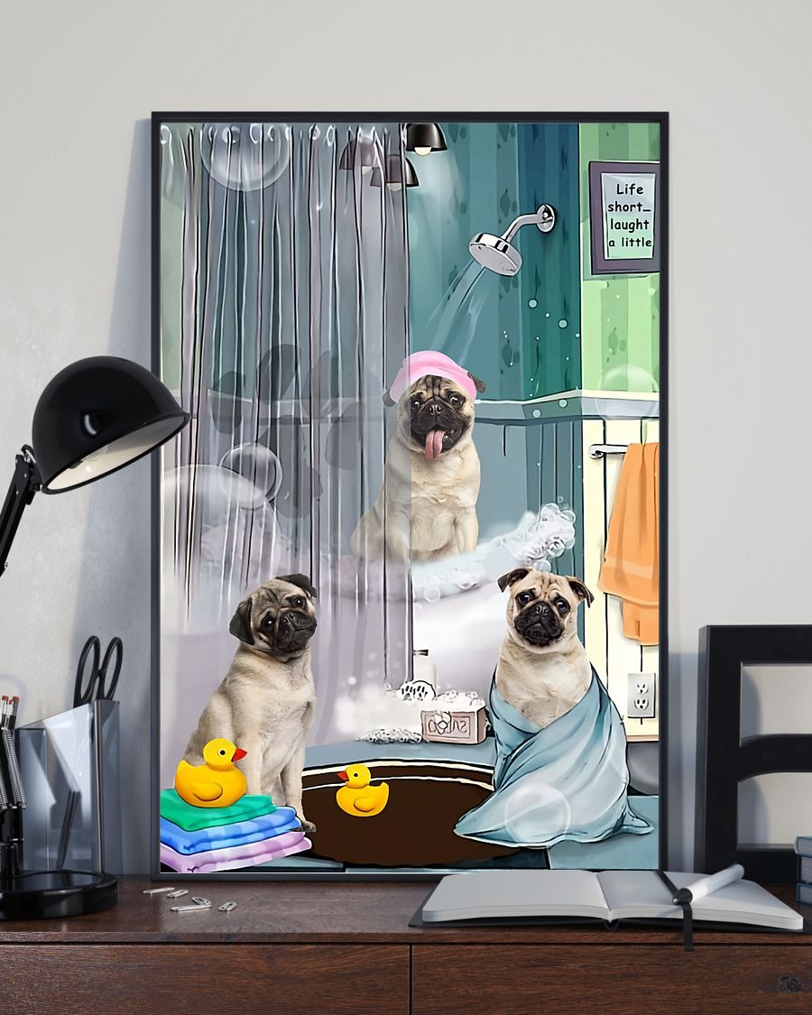 Pug shower poster 1