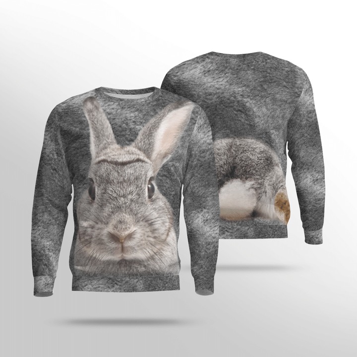 Rabbit 3D Sweatshirt