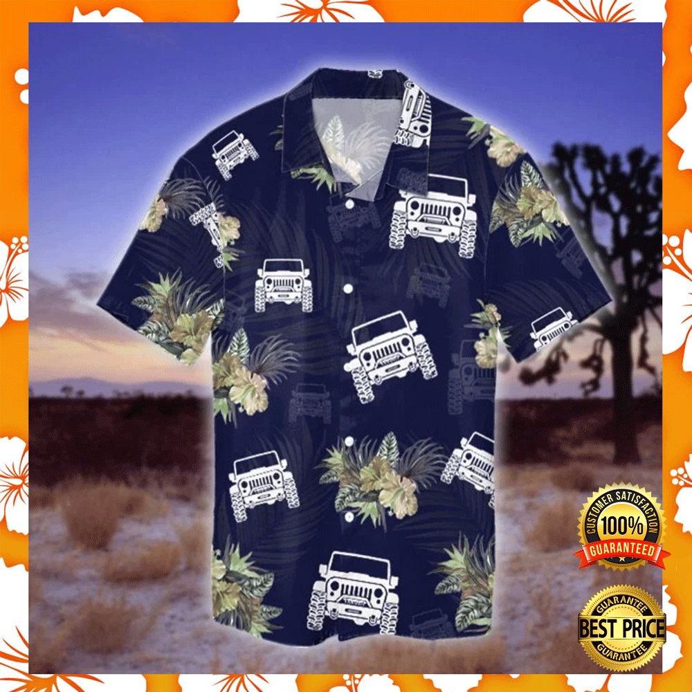 Jeep tropical hawaiian shirt1