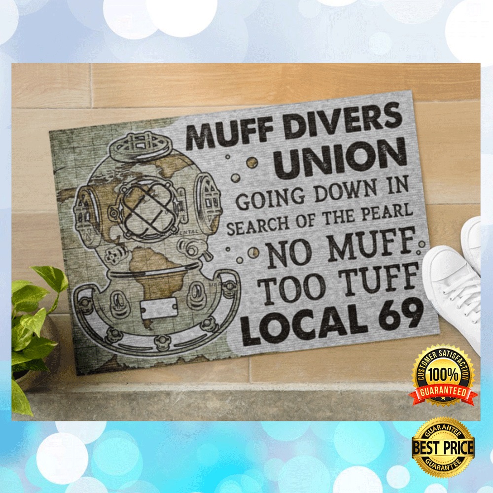Muff divers union going down in search of the pearl doormat