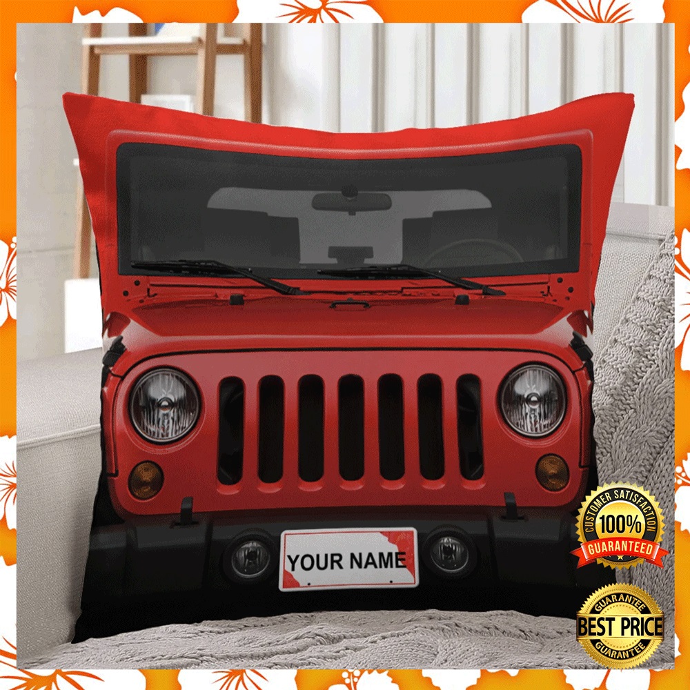Personalized jeep pillow1