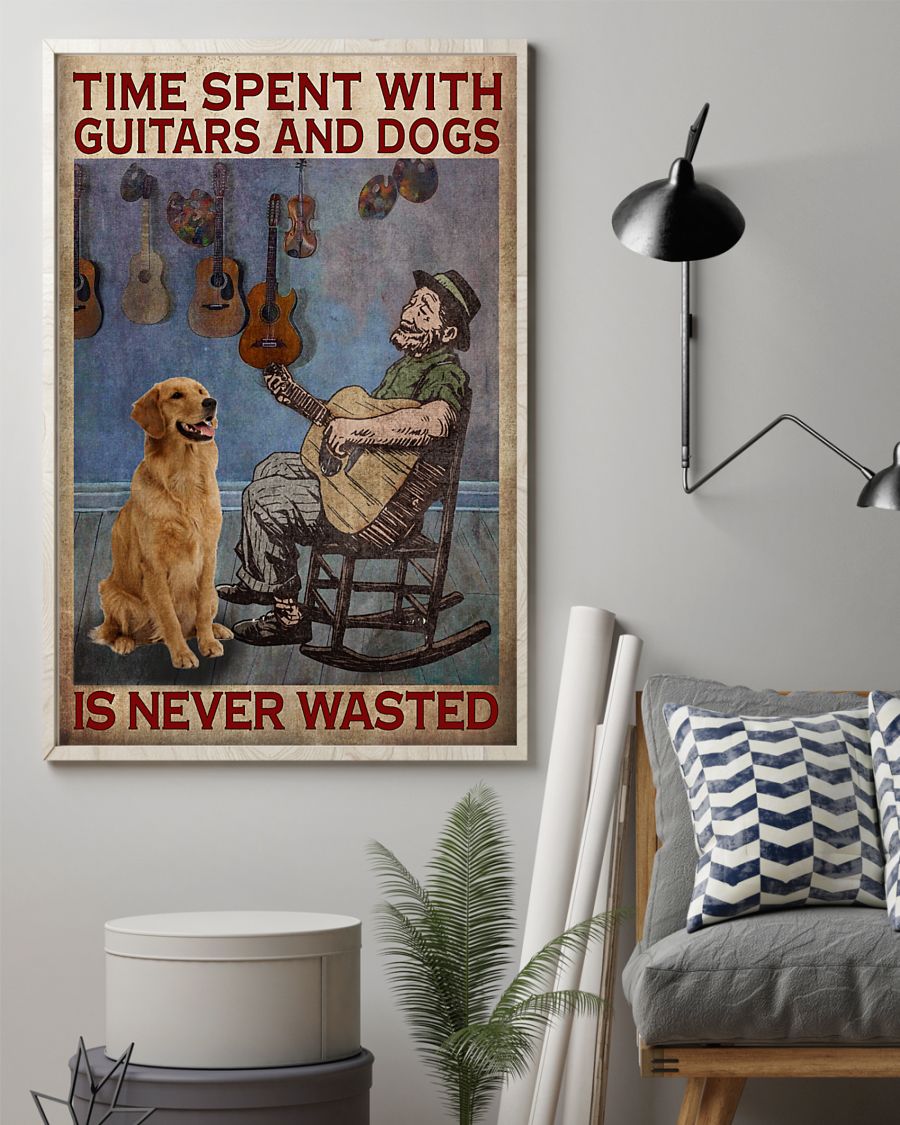 Time spent with guitars and dogs is never wasted poster 7