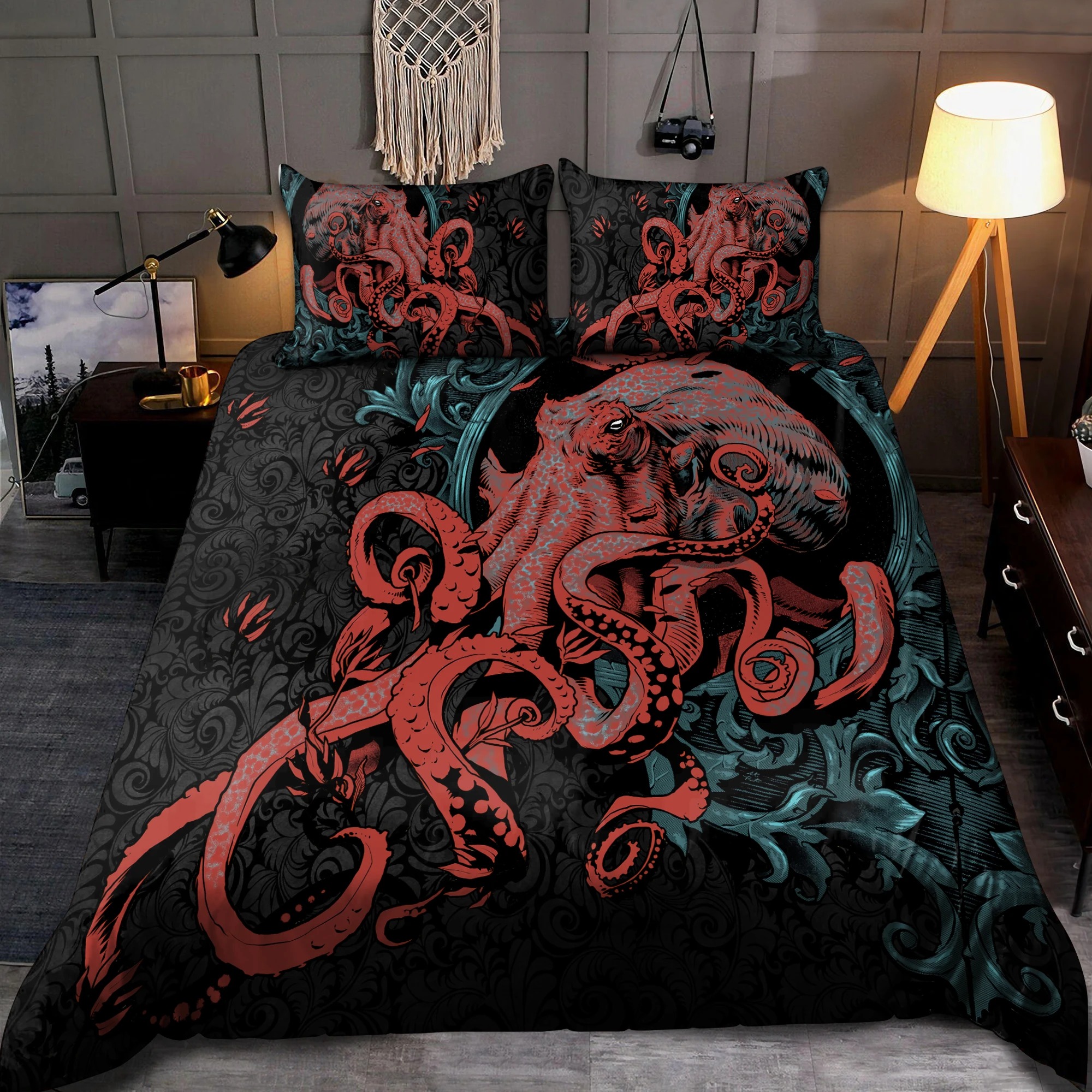 [LIMITED EDITION] Octopus Gothic bedding set