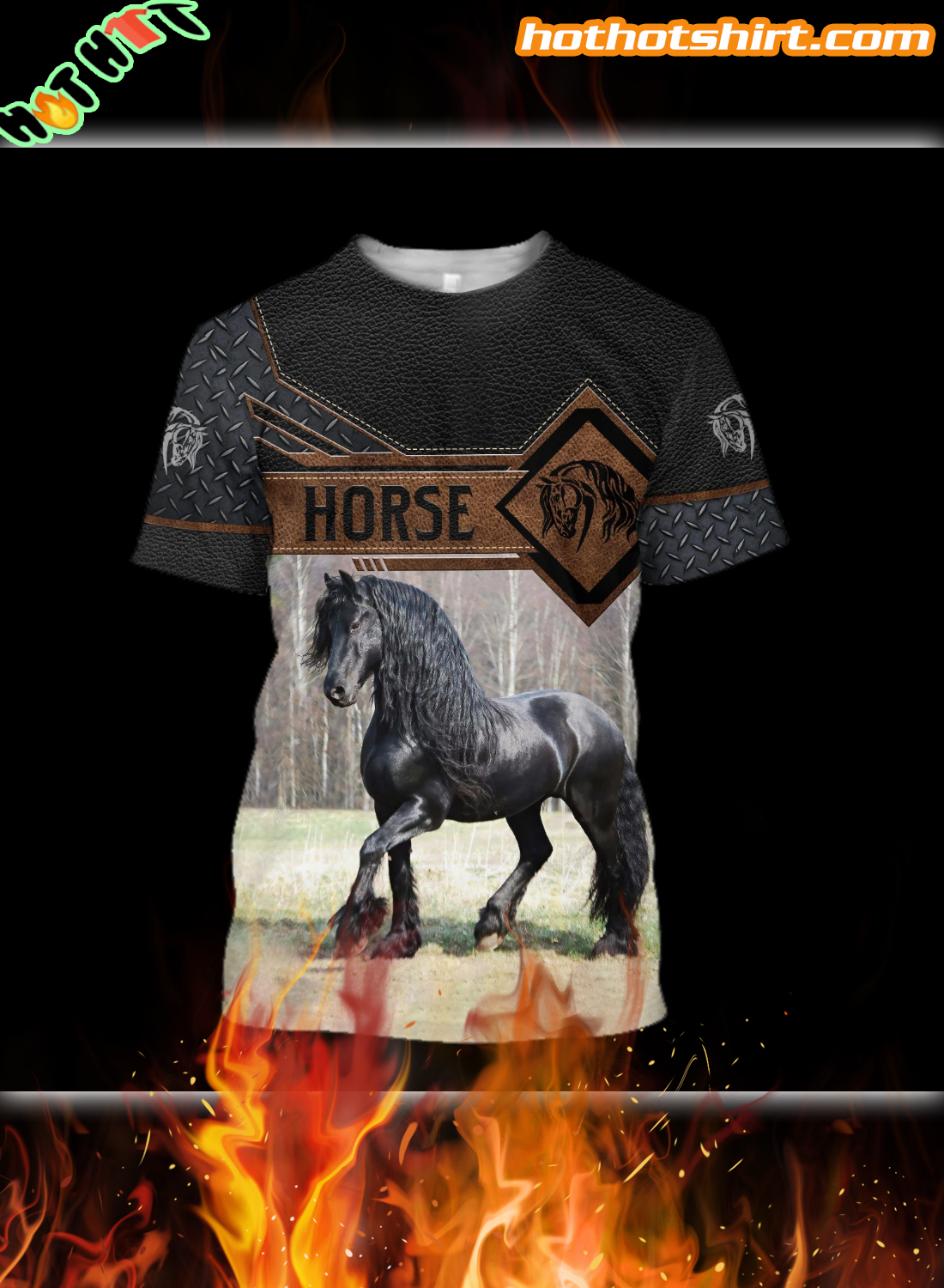 Premium Horse 3D All Over Printed Hoodie 3