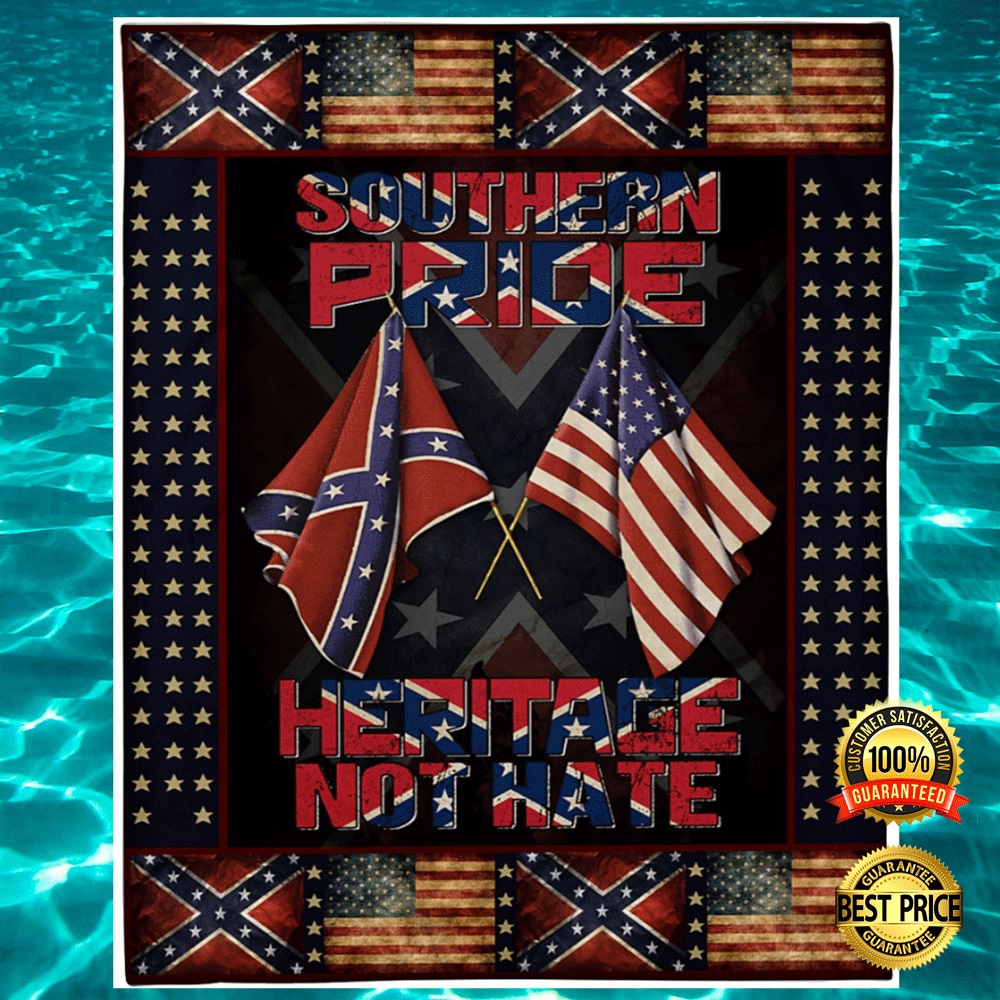 Southern pride heritage not hate blanket1