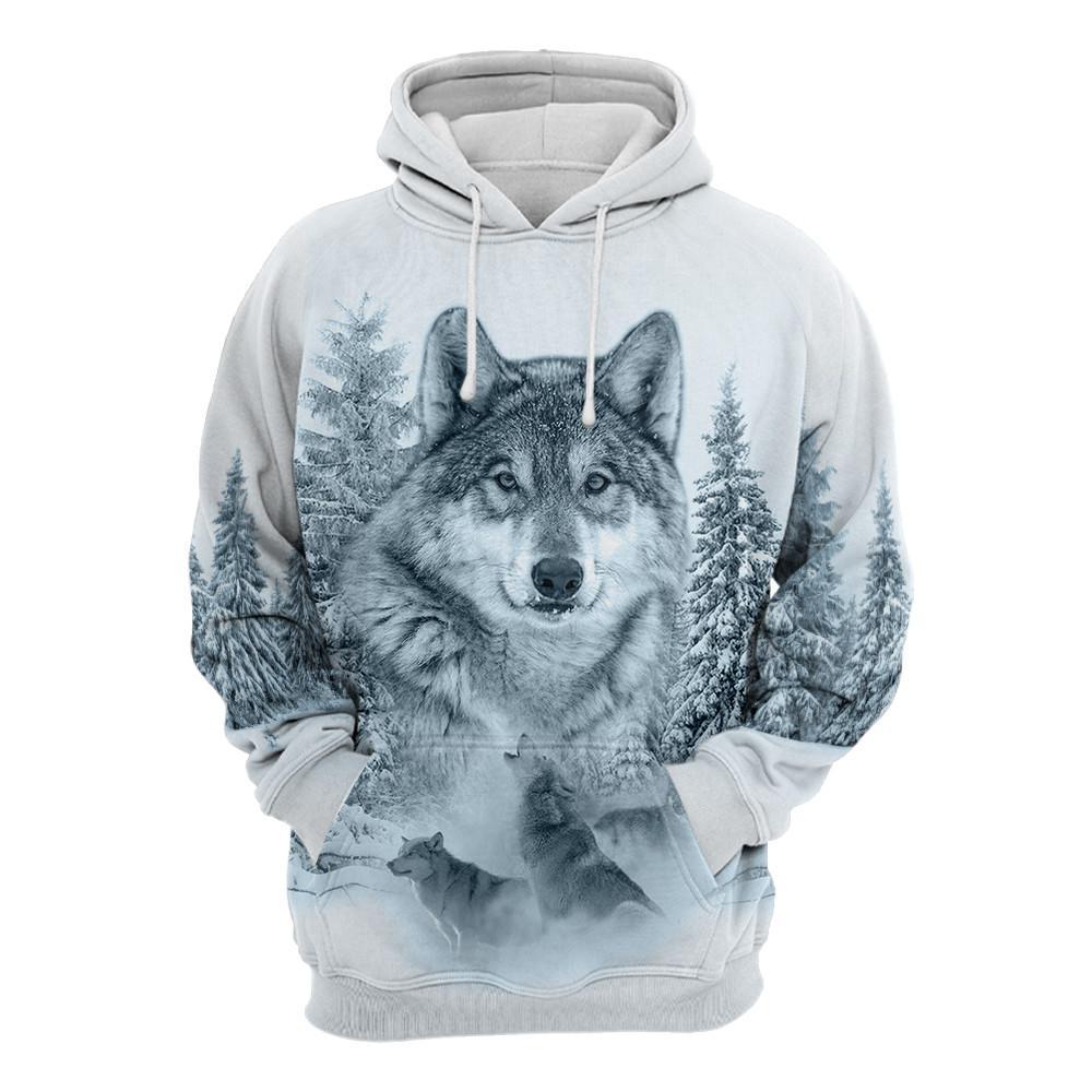 [LIMITED EDITION] Wolf 3D all print hoodie