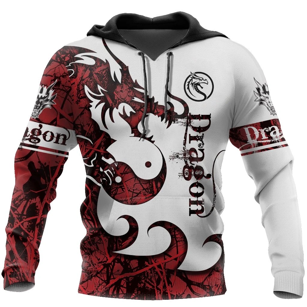 3D Tattoo and Dungeon Dragon Hoodie T Shirt – Hothot 060321