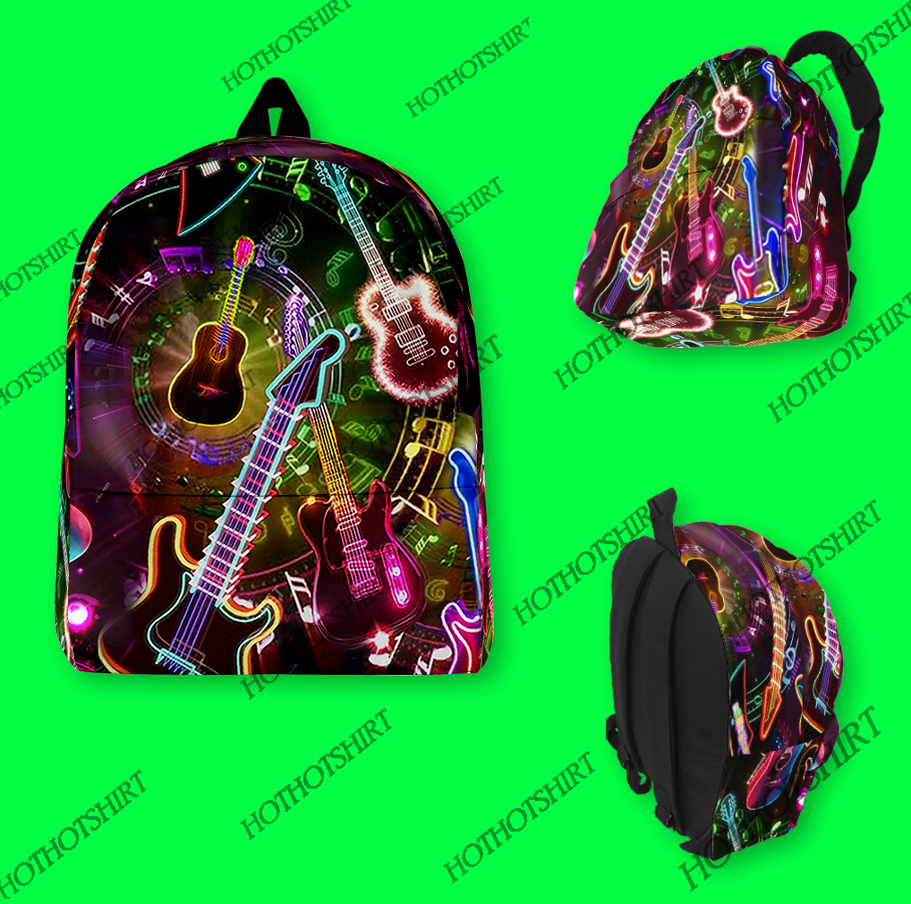 All you need is a guitar school Backpack