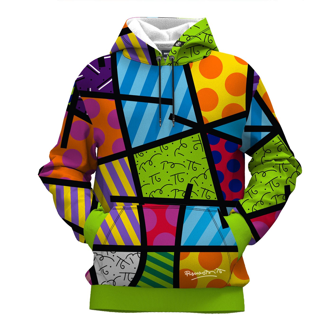 Color landscape 3d hoodie