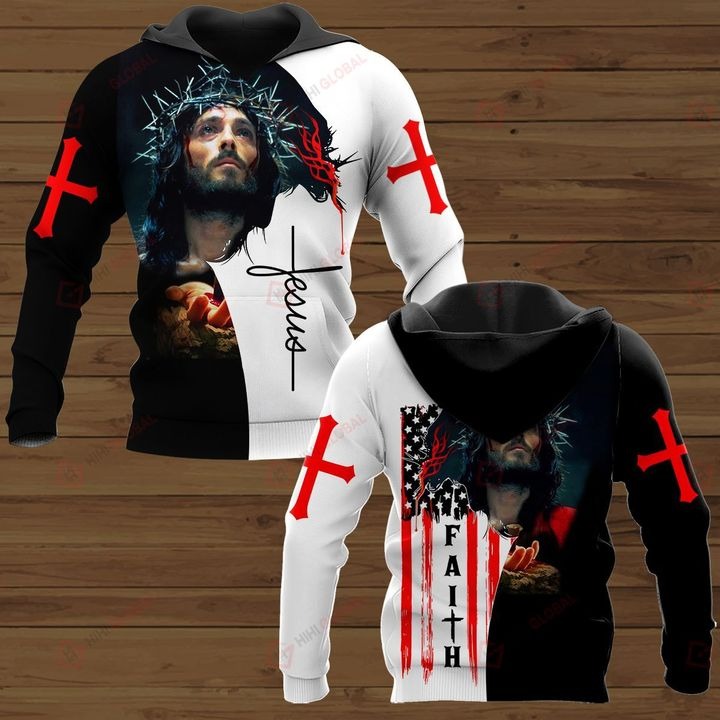 Faith Jesus God All Over Print 3D Shirts