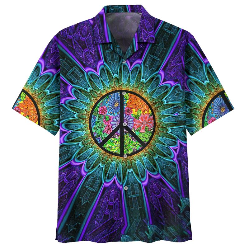 Hippie hawaiian shirt