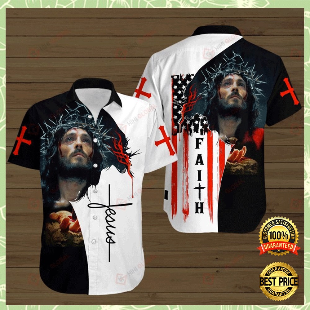 Jesus faith hawaiian shirt 2