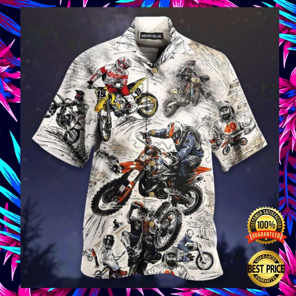 Motocross hawaiian shirt