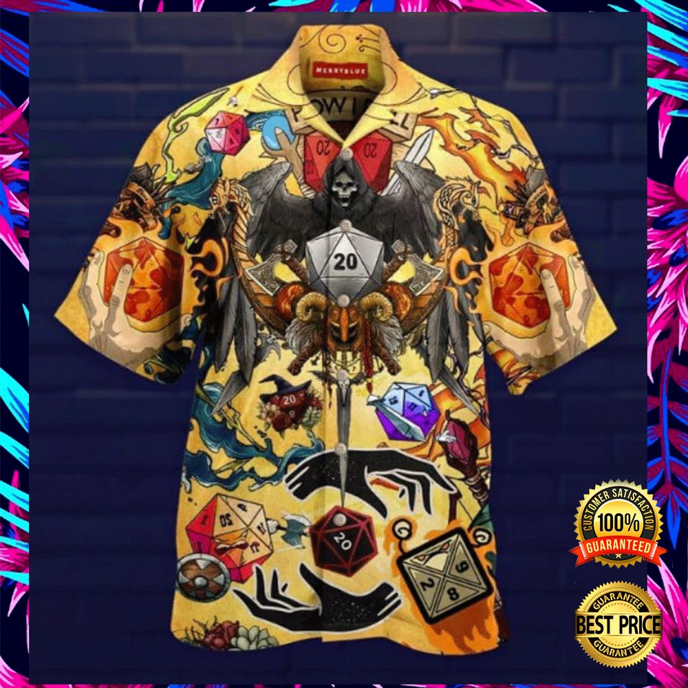 Take a chance and roll The Dice hawaiian shirt Copy