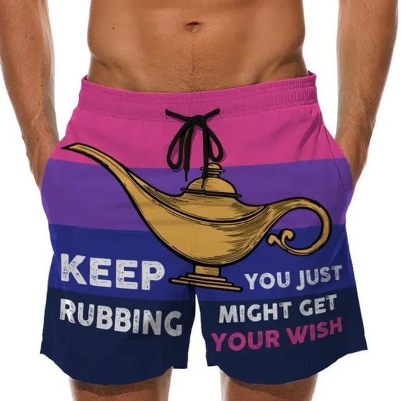 Magic lamp keep rubbing you just might get your wish shorts 1