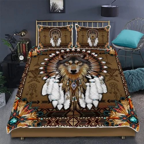Native American wolf spirit bed set Picture 1