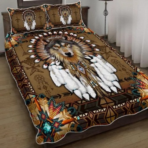Native American wolf spirit bed set Picture 2