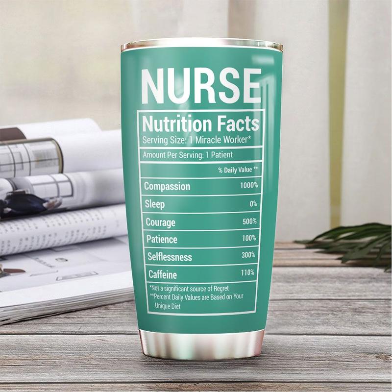 Nurse Fact Personalized Stainless Steel Tumbler 2