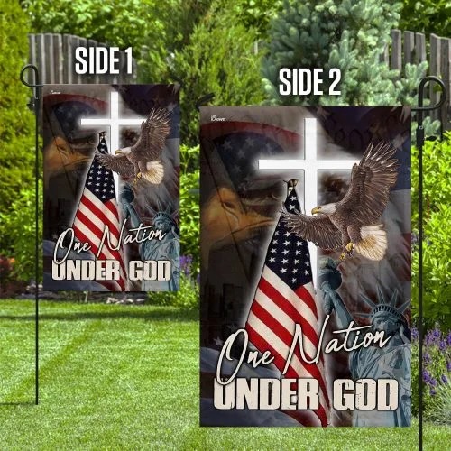 One nation under god America flag Picture 1