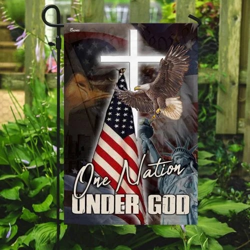 One nation under god America flag Picture 3