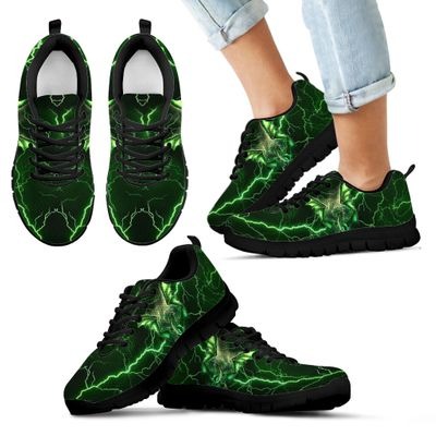 Green dragon sneaker
