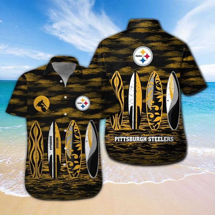 Pittsburgh Steelers HAWAIIAN And Beach SHORT